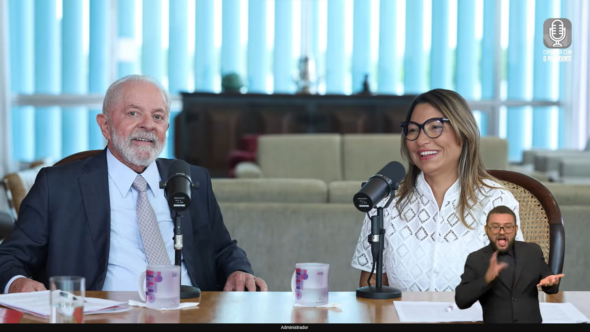 Lula e Janja revelam otimismo para 2024